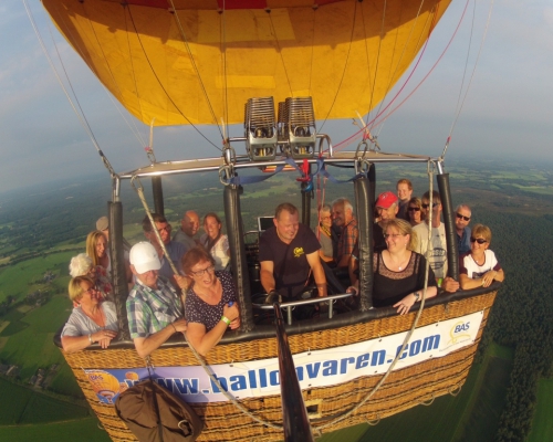 Ballonvaart vanaf Ommen met piloot Marcel